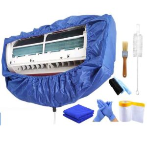 Mosózsákos karbantartás – professzionális beltéri klíma fertőtlenítés speciális védőzsákkal